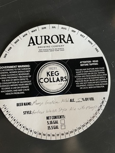 Aurora Brewing Co Mango Goseface Killah