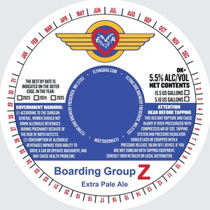 Flying Dog Brewery Boarding Group Z Extra Pale Ale