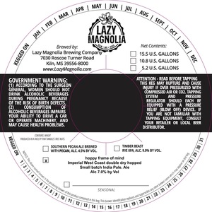 Lazy Magnolia Hoppy Frame Of Mind February 2023