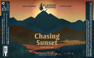 Bluewood Brewing Chasing Sunset February 2023