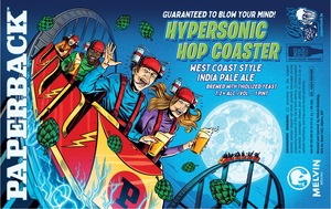 Melvin Brewing Co. Hypersonic Hop Coaster