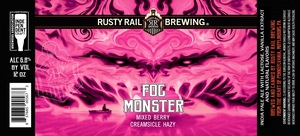 Rusty Rail Brewing Mixed Berry Creamsicle Fog February 2023