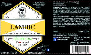 De Oude Cam Lambic