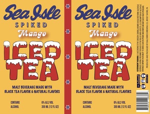 Sea Isle Spiked Mango Iced Tea February 2023