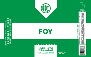 Schilling Beer Co. Foy