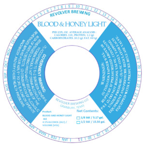 Revolver Brewing Blood And Honey Light
