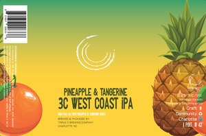 Pineapple And Tangerine 3c West Coast Ipa 