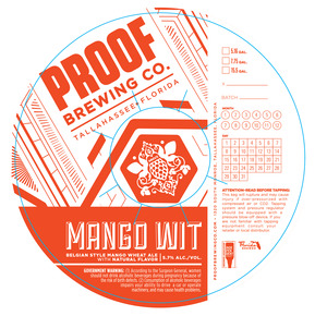 Proof Brewing Co. Mango Wit