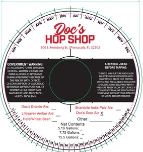 Doc's Hop Shop Tropical Cyclone Sour Ale