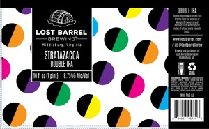 Lost Barrel Brewing Stratazacca Double IPA