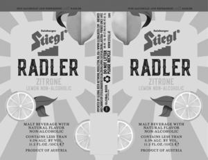 Stiegl Radler Zitrone Lemon Non-alcoholic