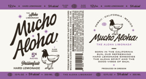 Mucho Aloha Passionfruit Hard Lemonade