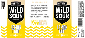 Destihl Brewery Wild Sour Series Lemon Tart