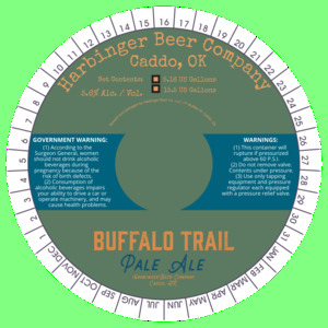 Buffalo Trail Pale Ale 