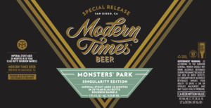 Modern Times Beer Monsters' Park: Singularity Edition