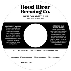 Hood River Brewing Co West Coast-style IPA
