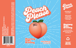 Mustang Sally Brewing Co. Peach Please