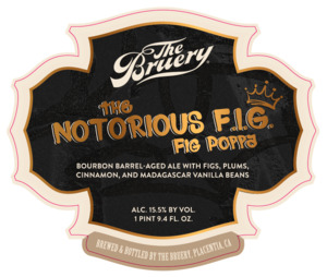 The Bruery The Notorious F.i.g. Fig Poppa