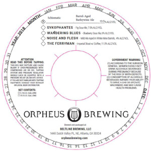 Orpheus Brewing Schismatic