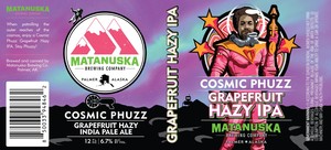 Matanuska Brewing Company Cosmic Phuzz Grapefruit Hazy India Pale Ale