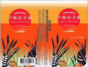 Taiwan Beer Mango & Pomelo Beer February 2023