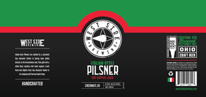 West Side Brewing Italian-style Pilsner February 2023