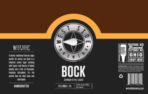 West Side Brewing Bock February 2023