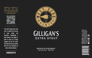 West Side Brewing Gilligans Extra Stout