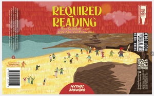 Mythic Brewing Required Reading Kellerbier