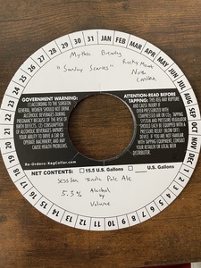 Mythic Brewing Sunday Scaries Session India Pale Ale