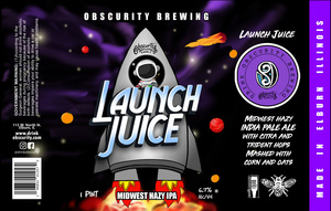 Launch Juice Midwest Hazy IPA February 2023
