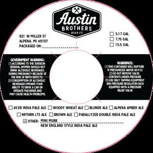 Austin Brothers Beer Co Mini Murk February 2023