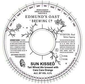 Edmund's Oast Brewing Co. Sun Kissed