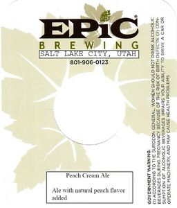 Epic Brewing Peach Cream Ale