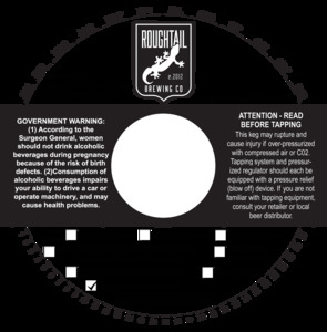 Roughtail Brewing Co. Mothman's Monocle February 2023