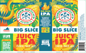 Three Notch'd Brewing Co. Big Slice Juicy IPA