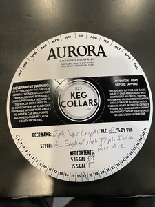 Aurora Brewing Co Triple Super Crisp Af February 2023
