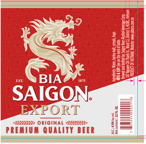 Bia Saigon Export February 2023