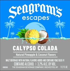 Seagram's Escapes Calypso Colada February 2023