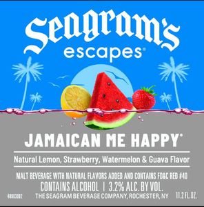 Seagram's Escapes Jamaican Me Happy