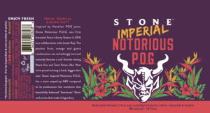 Stone Imperial Notorious P.o.g.
