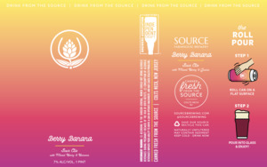 Source Farmhouse Brewery Berry Banana March 2023