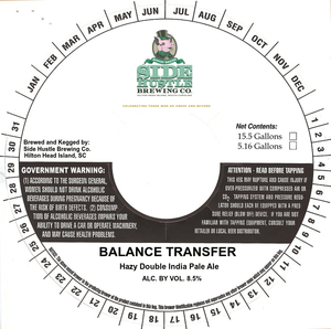 Side Hustle Brewing Co. Balance Transfer