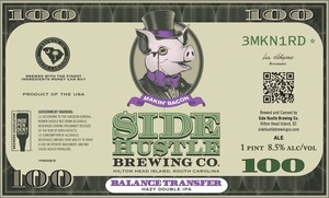 Side Hustle Brewing Co. Balance Transfer February 2023