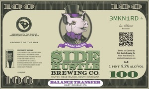 Side Hustle Brewing Co. Balance Transfer