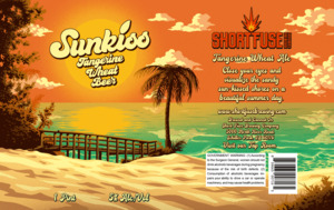 Short Fuse Brewing Sunkiss Tangerine Wheat March 2023