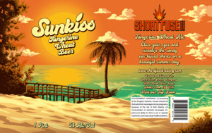 Short Fuse Brewing Sunkiss Tangerine Wheat