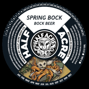 Half Acre Beer Co. Spring Bock February 2023