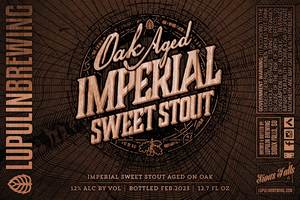 Oak Aged Imperial Sweet Stout 