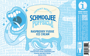 Imprint Beer Co. Schmoojee Puffsicle Raspberry Fudge Ice Cream